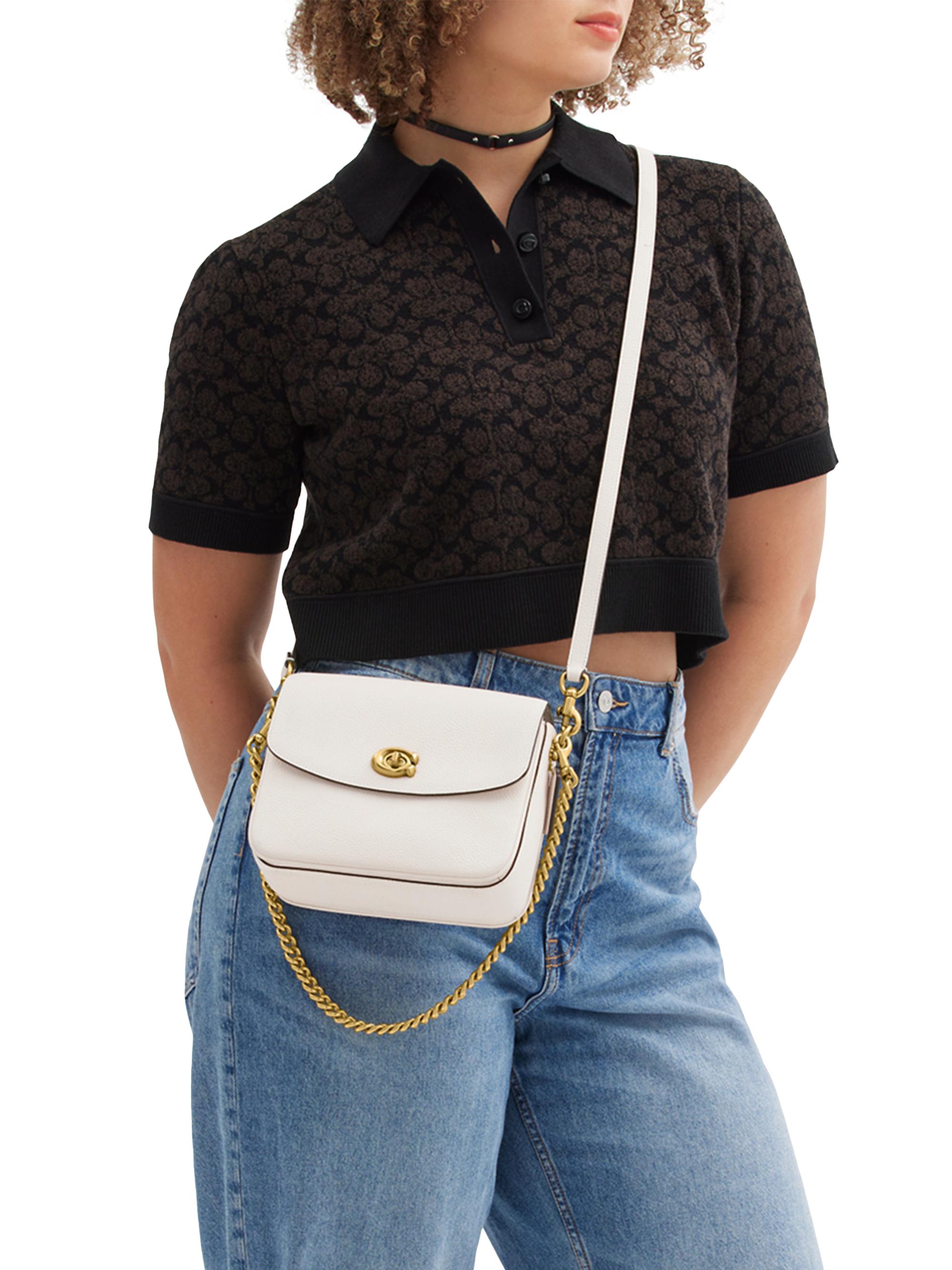 coach cassie leather crossbody